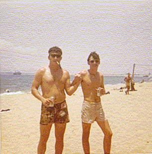 Ken and John @ beach